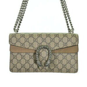 Gucci Dionysis GG Shoulder Bag Beige All Over